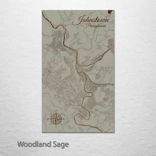 Johnstown, Pennsylvania Street Map
