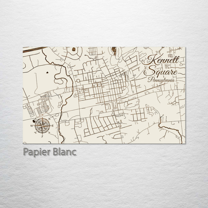 Kennett Square, Pennsylvania Street Map – Fire & Pine