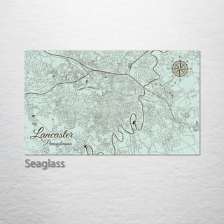 Lancaster, Pennsylvania Street Map