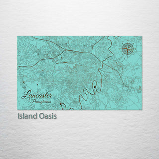 Lancaster, Pennsylvania Street Map