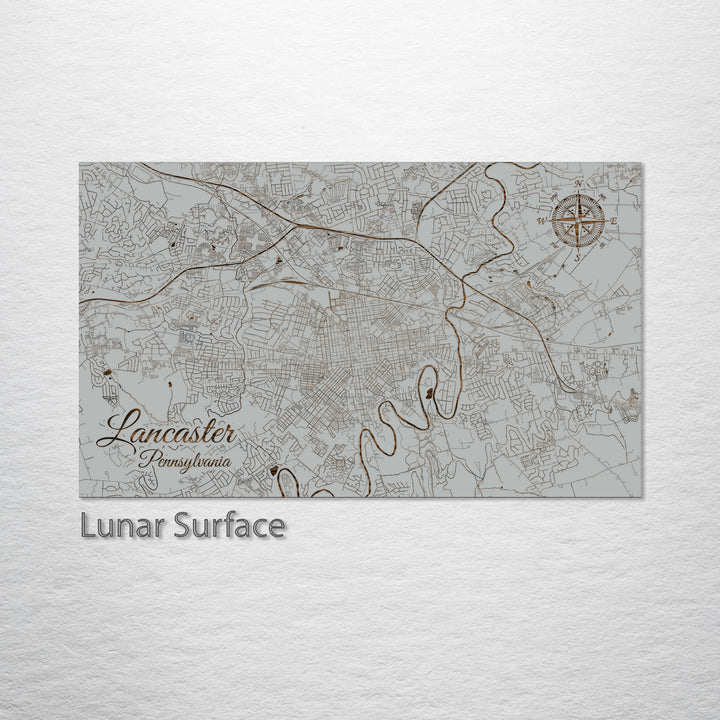 Lancaster, Pennsylvania Street Map