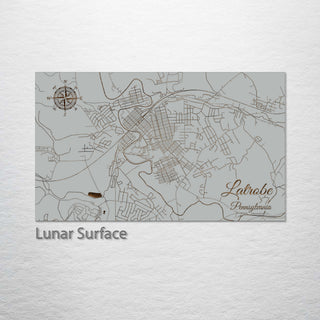 Latrobe, Pennsylvania Street Map
