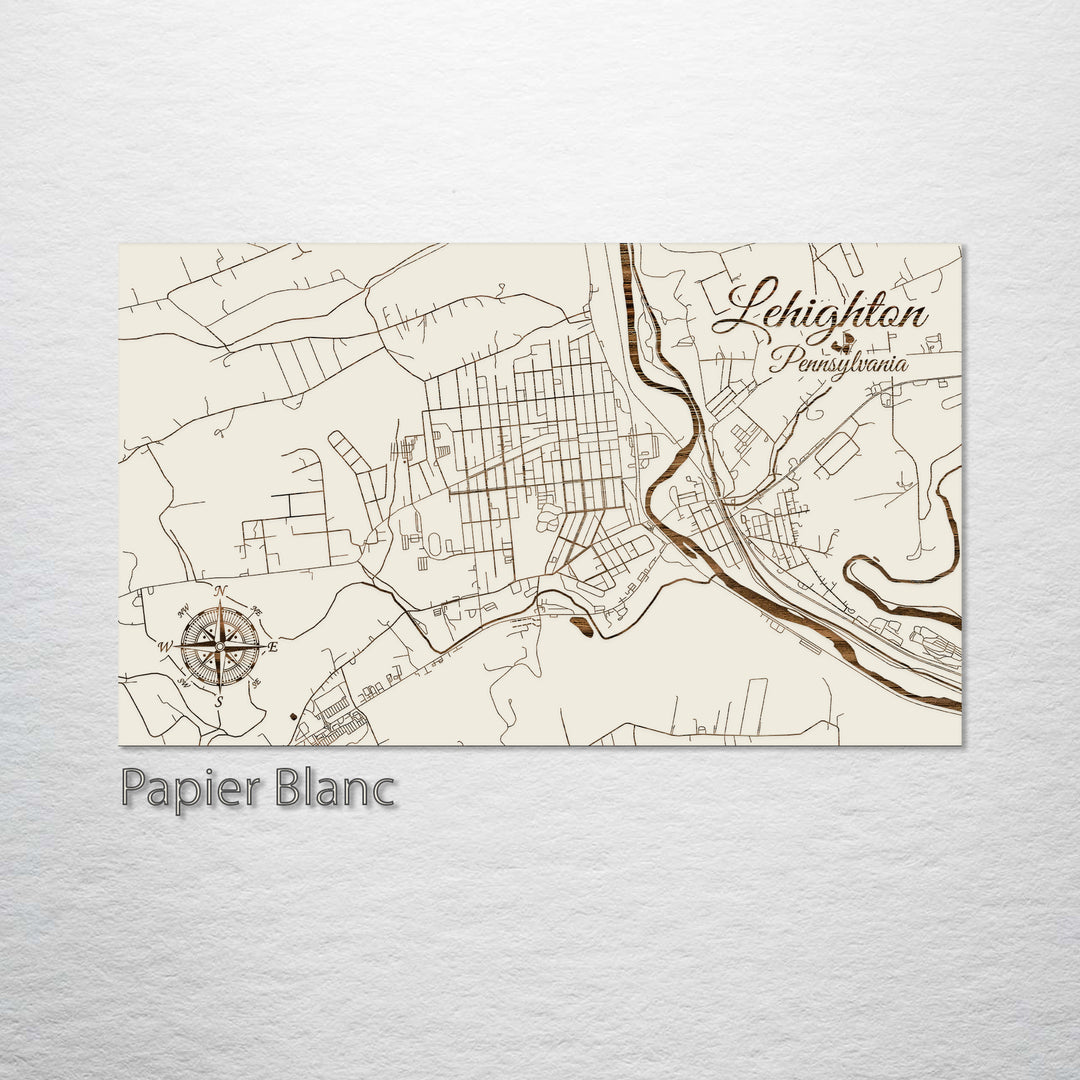 Lehighton, Pennsylvania Street Map