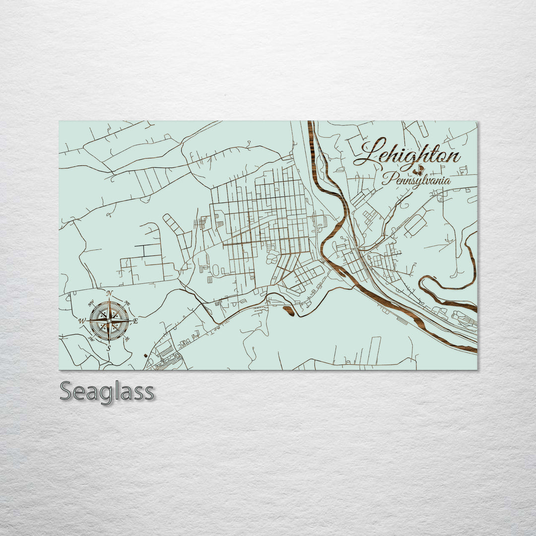 Lehighton, Pennsylvania Street Map