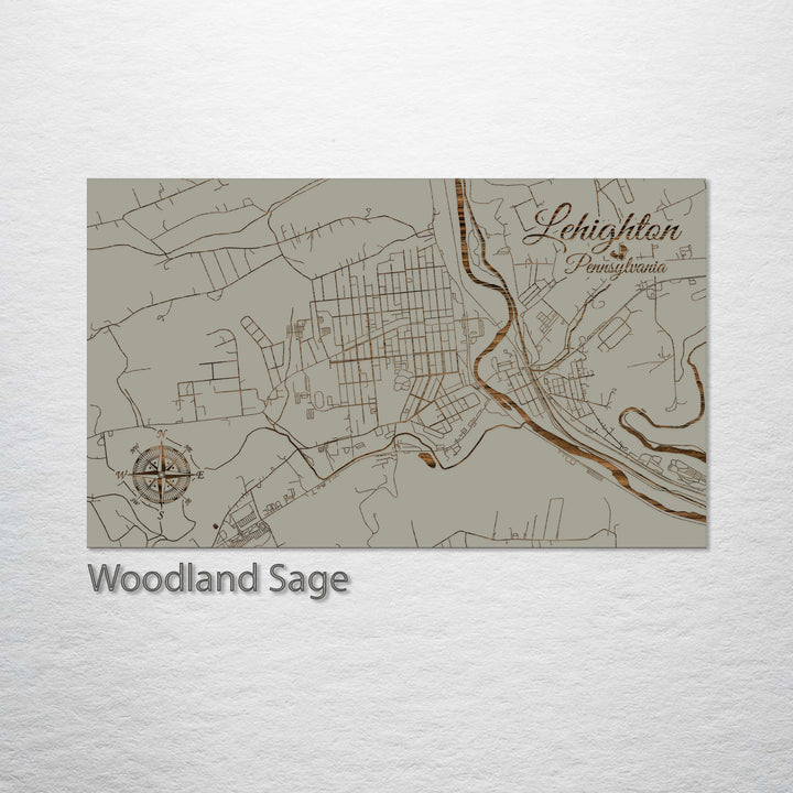 Lehighton, Pennsylvania Street Map