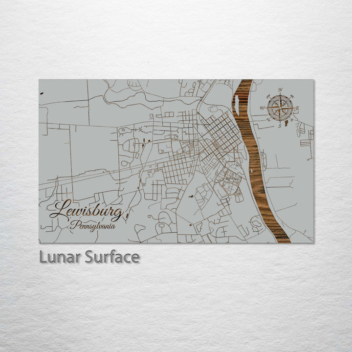 Lewisburg, Pennsylvania Street Map