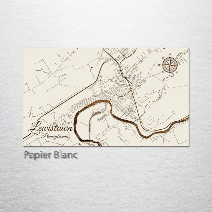 Lewistown, Pennsylvania Street Map