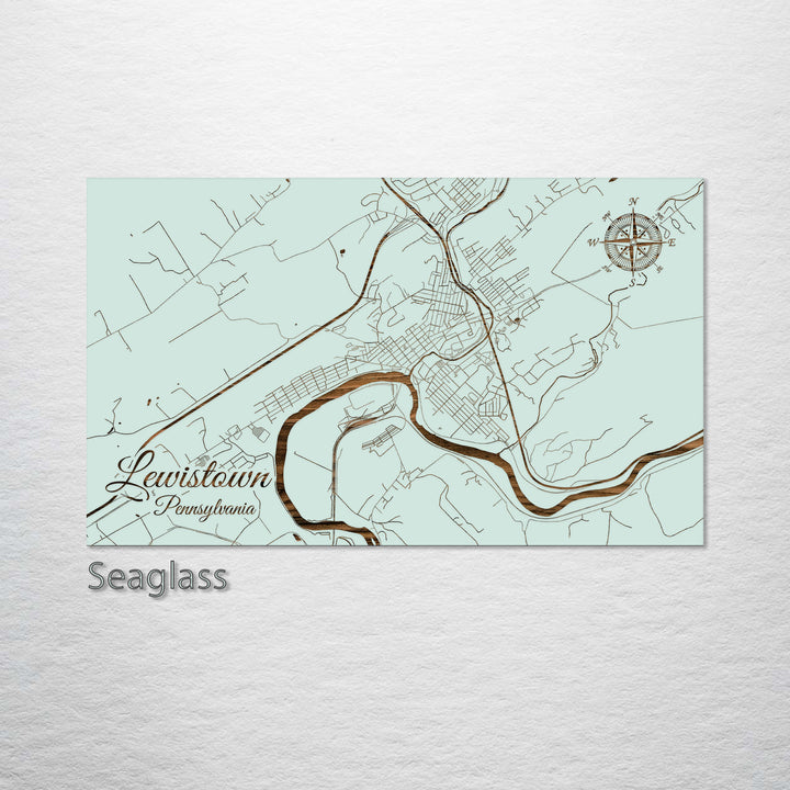 Lewistown, Pennsylvania Street Map