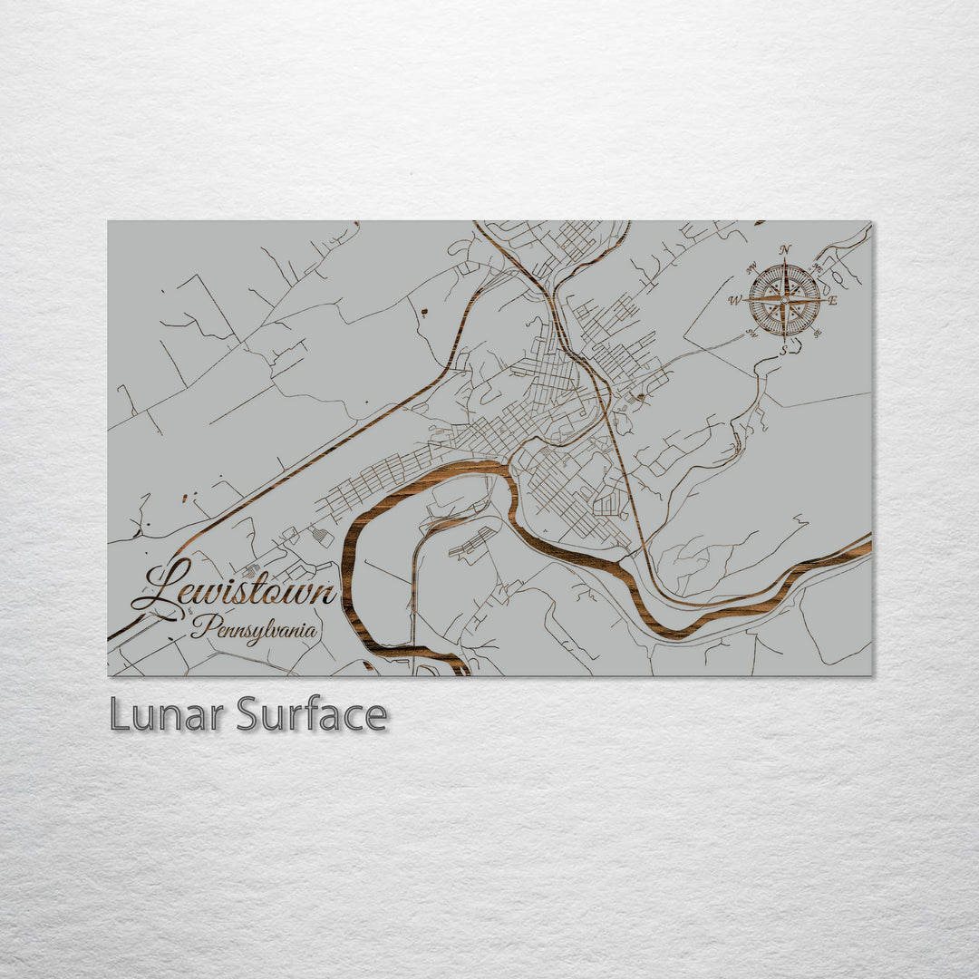Lewistown, Pennsylvania Street Map