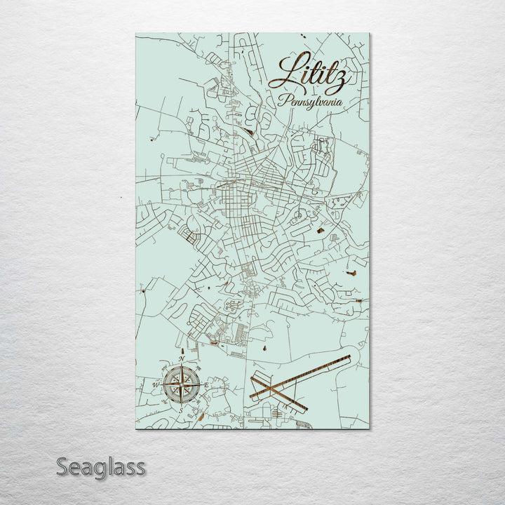 Lititz, Pennsylvania Street Map