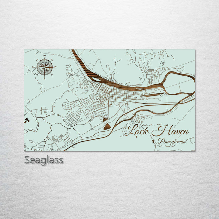 Lock Haven, Pennsylvania Street Map