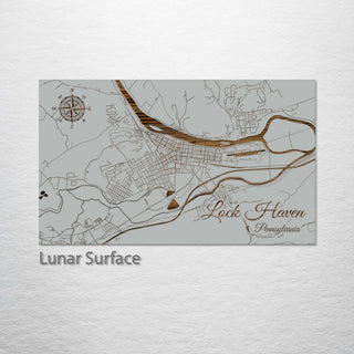 Lock Haven, Pennsylvania Street Map