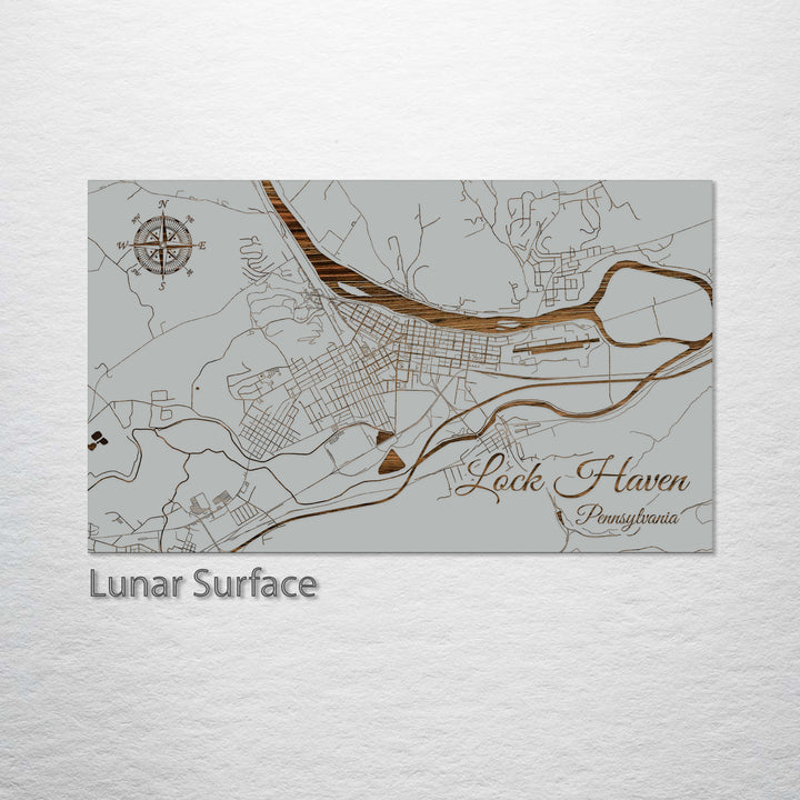 Lock Haven, Pennsylvania Street Map