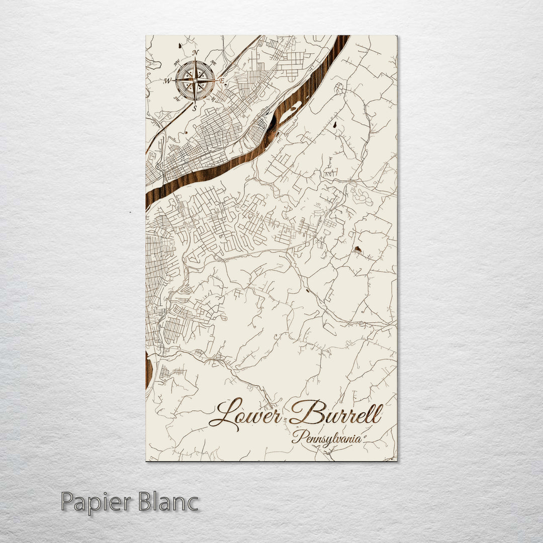 Lower Burrell, Pennsylvania Street Map