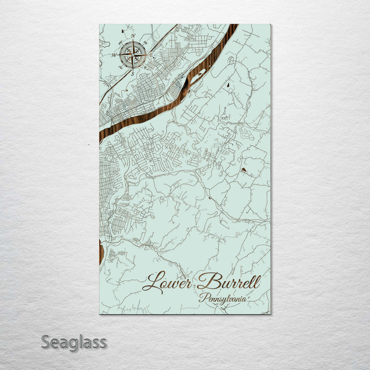 Lower Burrell, Pennsylvania Street Map