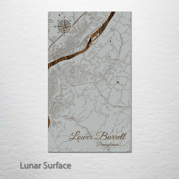 Lower Burrell, Pennsylvania Street Map