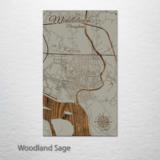 Middletown, Pennsylvania Street Map