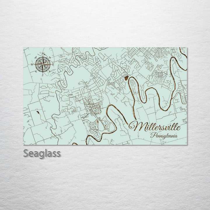 Millersville, Pennsylvania Street Map