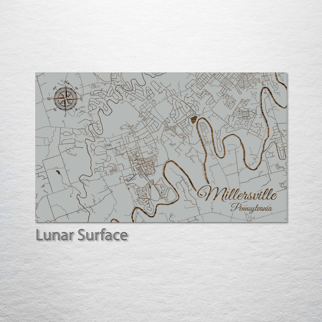 Millersville, Pennsylvania Street Map