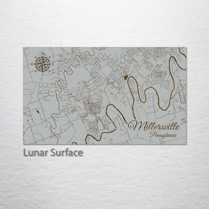 Millersville, Pennsylvania Street Map