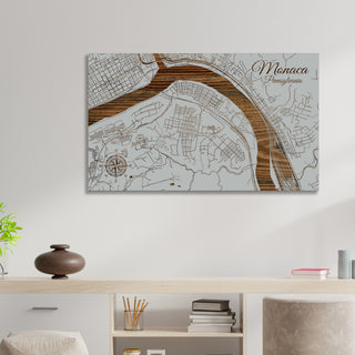 Monaca, Pennsylvania Street Map
