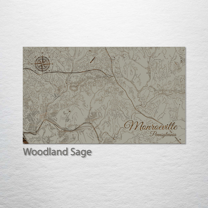 Monroeville, Pennsylvania Street Map