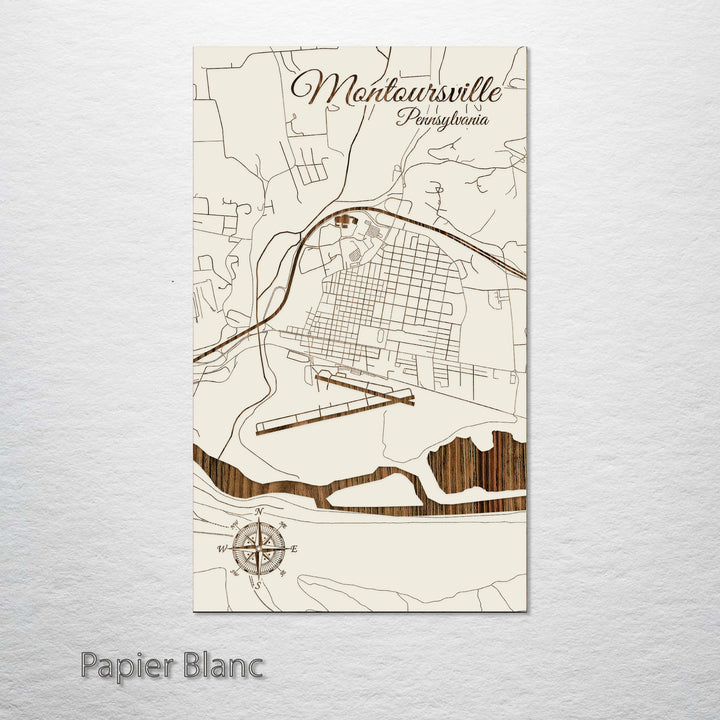 Montoursville, Pennsylvania Street Map