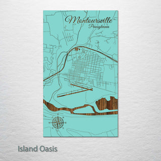 Montoursville, Pennsylvania Street Map