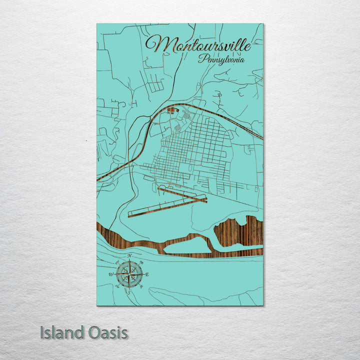 Montoursville, Pennsylvania Street Map