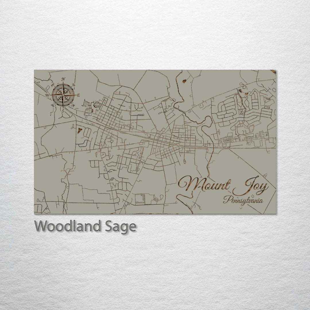 Mount Joy, Pennsylvania Street Map