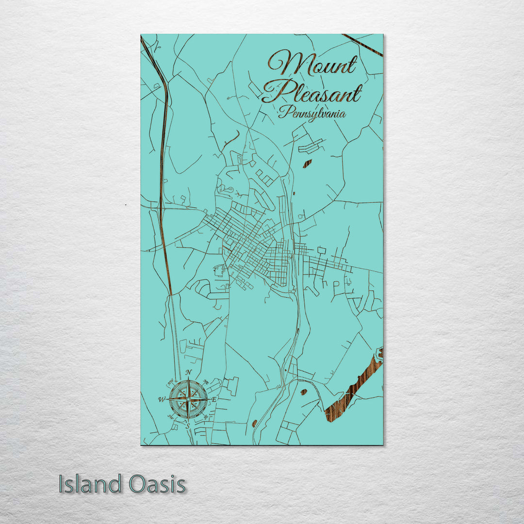 Mount Pleasant, Pennsylvania Street Map