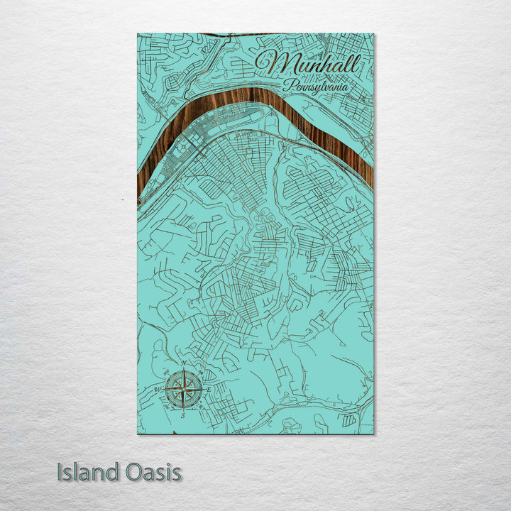Munhall, Pennsylvania Street Map