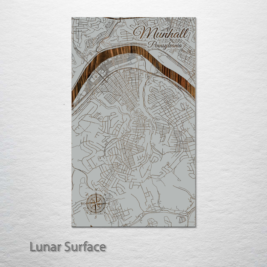 Munhall, Pennsylvania Street Map