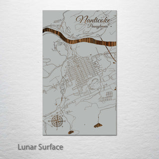 Nanticoke, Pennsylvania Street Map