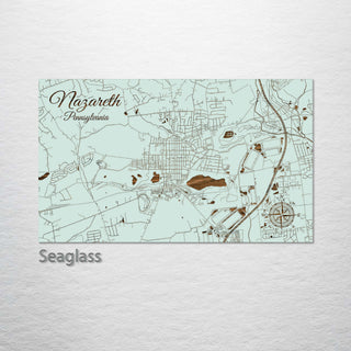 Nazareth, Pennsylvania Street Map