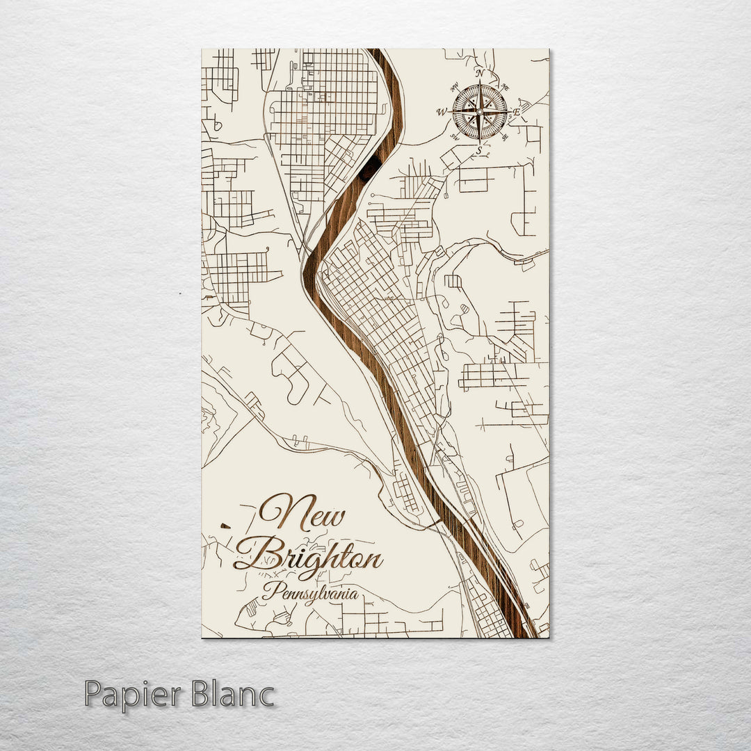 New Brighton, Pennsylvania Street Map