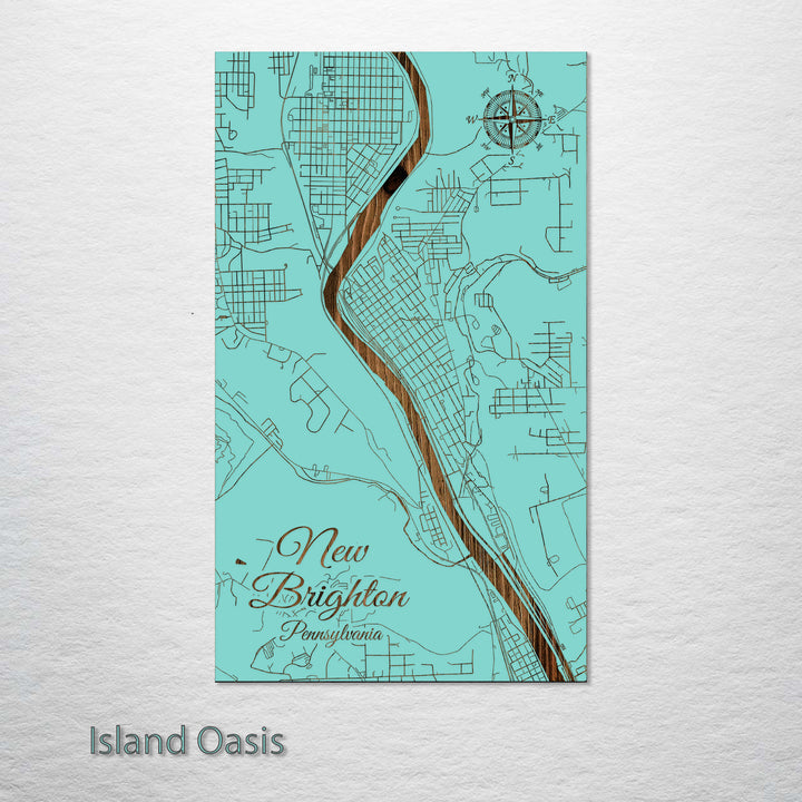 New Brighton, Pennsylvania Street Map