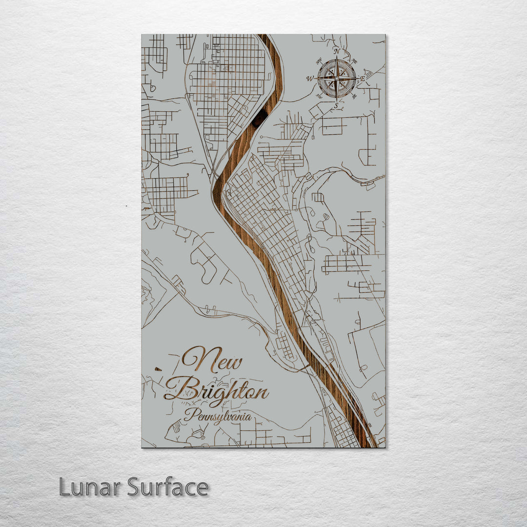 New Brighton, Pennsylvania Street Map