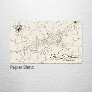 New Holland, Pennsylvania Street Map