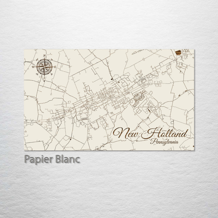 New Holland, Pennsylvania Street Map