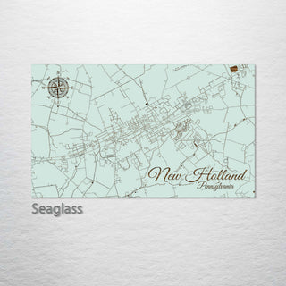 New Holland, Pennsylvania Street Map