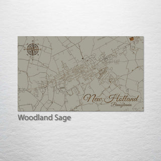 New Holland, Pennsylvania Street Map