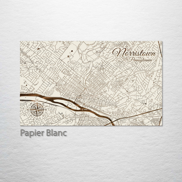 Norristown, Pennsylvania Street Map