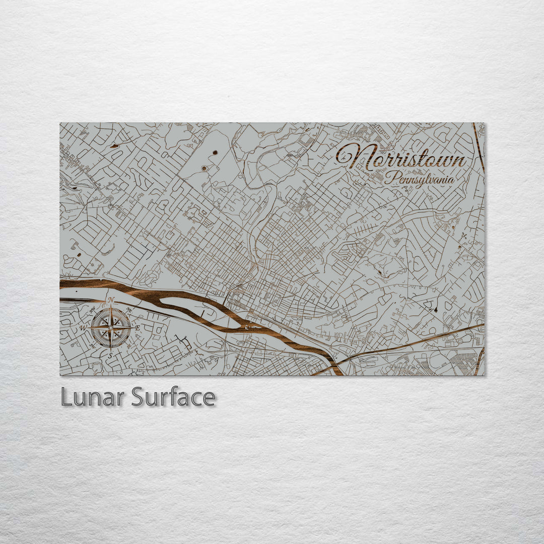 Norristown, Pennsylvania Street Map