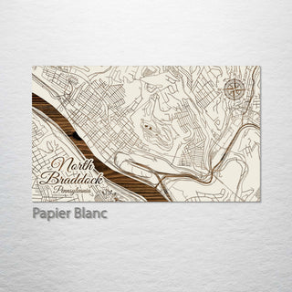 North Braddock, Pennsylvania Street Map