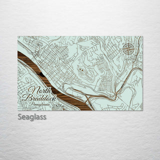 North Braddock, Pennsylvania Street Map