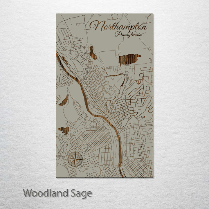 Northampton, Pennsylvania Street Map