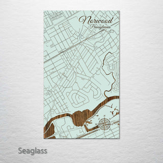 Norwood, Pennsylvania Street Map