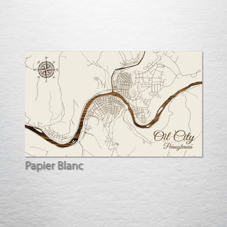 Oil City, Pennsylvania Street Map