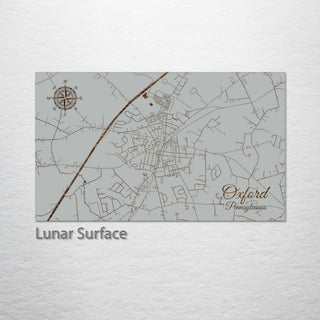 Oxford, Pennsylvania Street Map